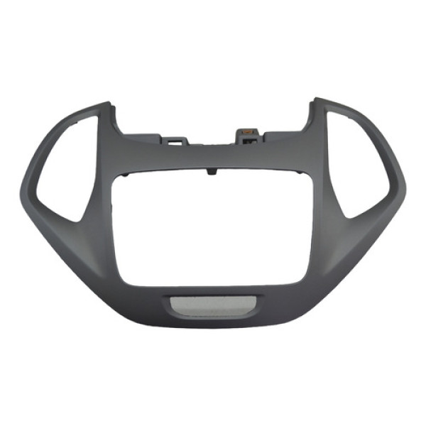Moldura Central Painel Radio Difusor Ford Ka 2019 Original - Prateado