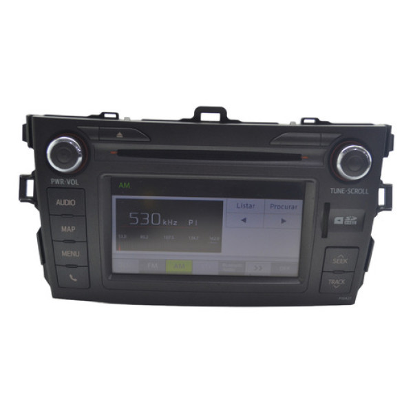 Radio Aparelho Som C/suporte Toyota Corolla 2014 Original