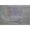 Par Presilha Suporte Quebra Sol Audi A3 2020 Original