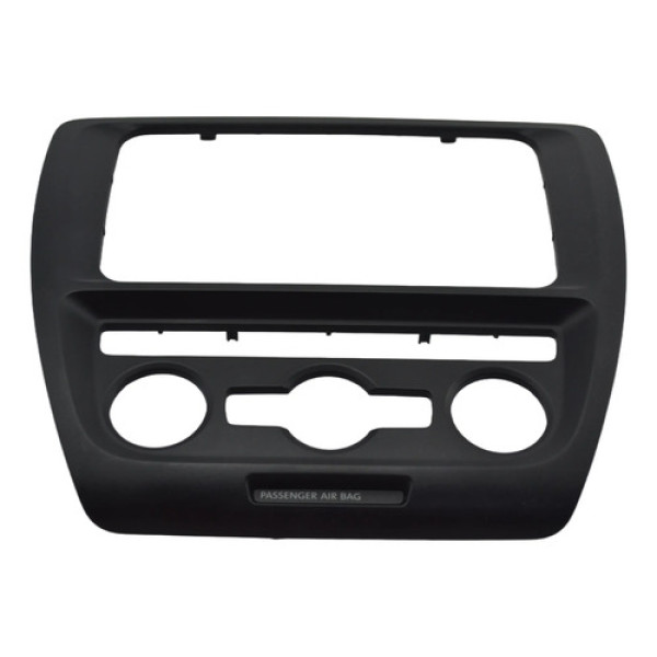 Moldura Central Painel P/radio Comando Ar Jetta 2014 Origina Preto