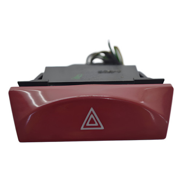 Botão Pisca Alerta Painel Fiat Stilo 2003 Original - Vermelho