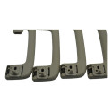 Kit 4 Puxador Alça Teto Pqp Outlander 2015 Original Bege