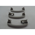 Kit Com 3 Puxador Alça Teto Pqp Fiat Bravo 2013 Original
