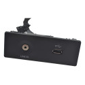 Entrada Conector Usb E Line In Ford Focus 2015 Original Preto