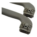 Par Puxador Alça Teto Pqp Chevrolet S10 2010 Original Bege