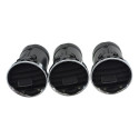 Kit 3 Difusor Ar Central Painel Peugeot 308 2013 Original