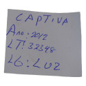Luz Cortesia Interna Teto Chevrolet Captiva 2012 Original