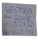 Luz Cortesia Interna Porta Luvas Objeto Vectra 2006 Original