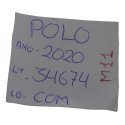Comando Ar Condicionado Painel Vw Polo 2020 Nivus Original