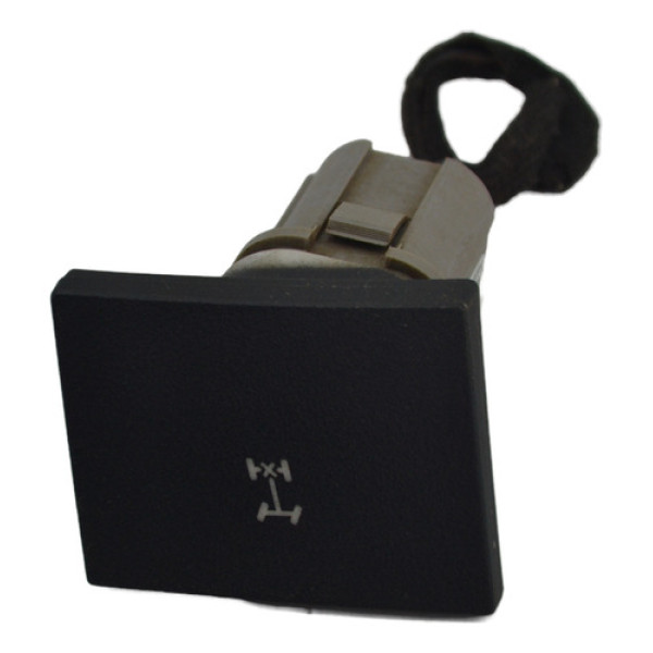 Botão Comando Bloqueio Tração Painel Ranger 2013 Original - Preto