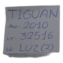 Par Luz Interna Teto Quebra Sol Vw Tiguan 2010 Original