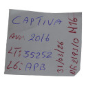 Encosto Apoio Braço Porta Treco Console Captiva 2016 Origina Preto