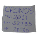 Espelho Retrovisor Interno Fiat Cronos 2019 Argo Origina