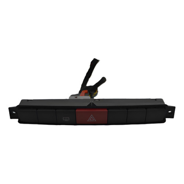 Botão Pisca Alerta Desembaçador Fiat Punto 2011 Linea Orig - Preto