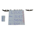 Moldura Central Painel L200 2010 2011 2012 Original
