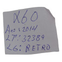 Espelho Retrovisor Interno Lifan X60 2014 Original