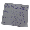 Encosto Apoio Braço Console Renegade 2022 Original Preto