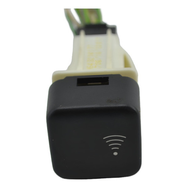 Botão Interruptor Alarme Peugeot 207 2009 Original - Preto