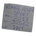 Botão Comando Freio Mão Range Rover Sport 2017 Original Prateado