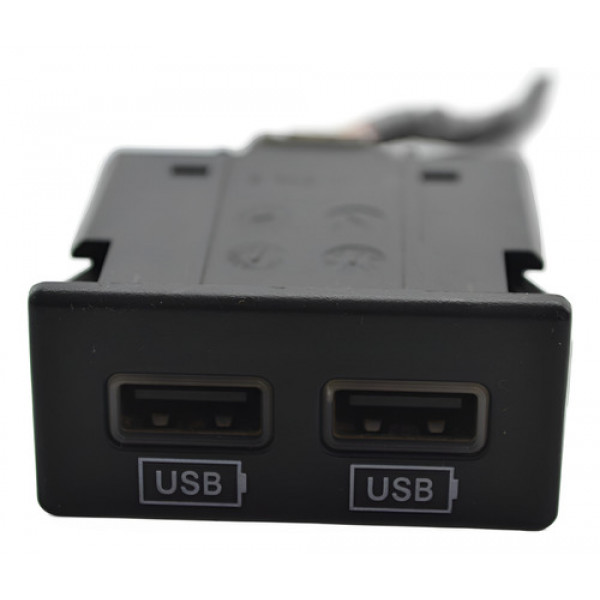 Entrada Dupla Usb Console Jeep Grand Cherokee 2014 Original