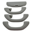 Kit 3 Alça Teto Pqp C/porta Oculos Vw Polo 2011 Original