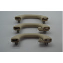 Kit 3 Puxador Alça Teto Pqp Volkswagen Jetta 2013 Original