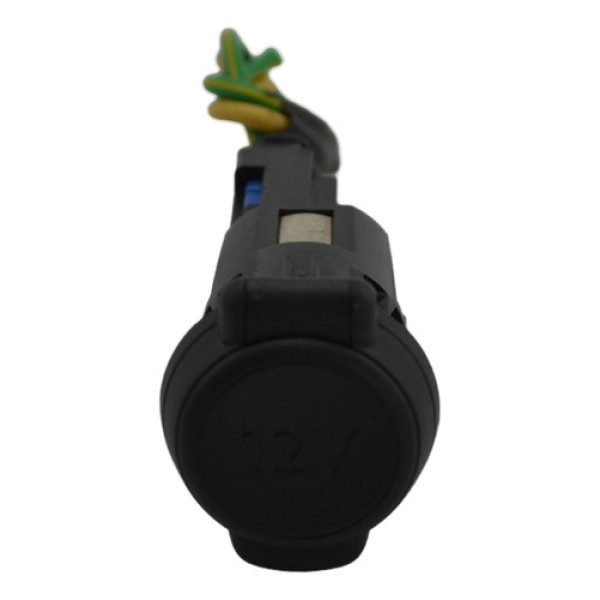 Tomada Energia 12v Console Peugeot 207 2013 Original - Preto Tomada Energia 12v Console Peugeot 207 2013 Original - Preto