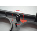 Moldura Central Painel Ford Fiesta 2008 Original