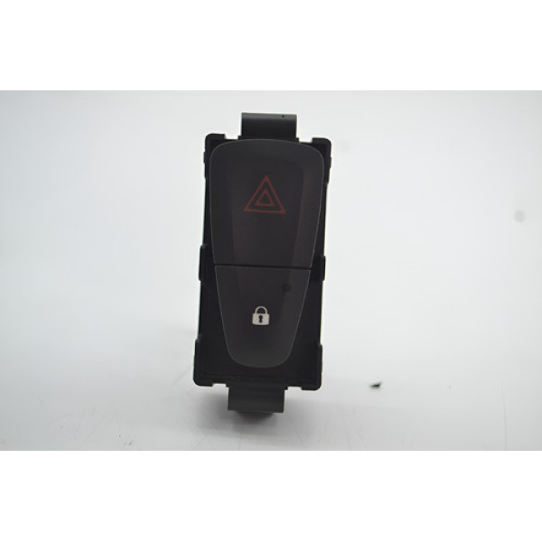Botão Pisca Alerta Trava Renault Fluence 2013 2014 Original - Preto
