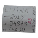Luz Cortesia Central Teto Interna Livina 2013 Original
