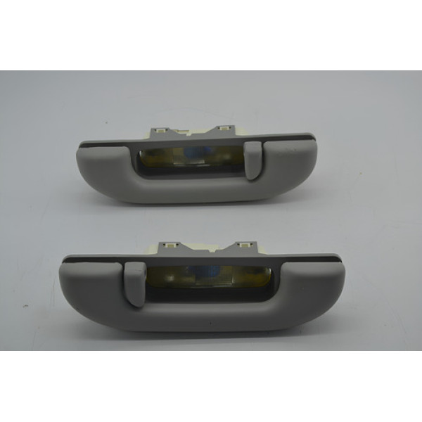 Par Puxador Alça Teto Pqp Luz Fiat Toro 2022 2023 Original Cinza