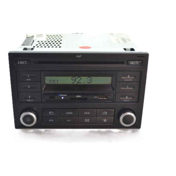 Radio Bluetooth Original Polo Fox Gol N/pega Leitor Cd