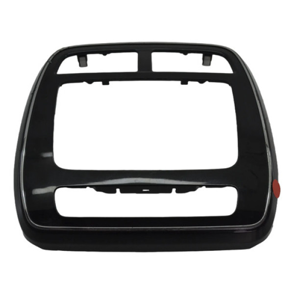 Moldura Radio Central Painel Kwid 2022 Origina Preto