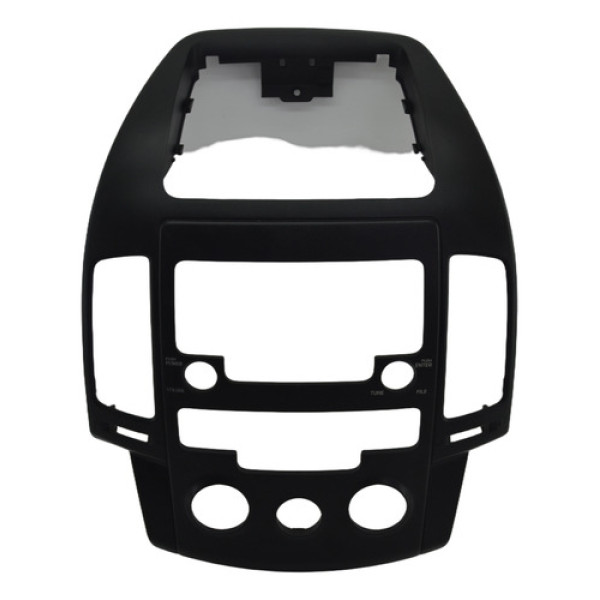 Moldura Radio Central Painel I30 2012 Original Preto