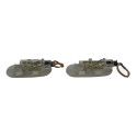 Par Luz Interna Cortesia Teto Renault Fluence 2014 Original