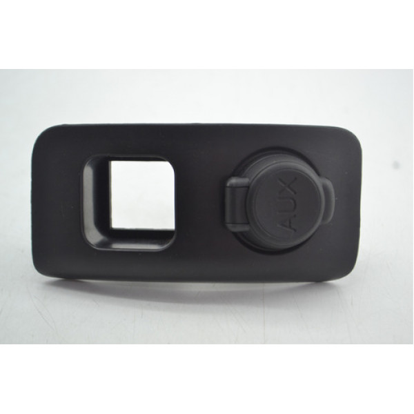 Moldura Com Entrada Usb Auxiliar Peugeot 207 2013 Original