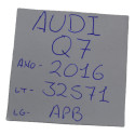 Encosto Apoio Braço Console Central Audi Q7 2016 Original Marrom-escuro