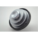 Difusor Saida Ar Painel Cinza Citroen C3 2009 Original