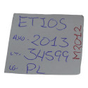 Tampa Porta Luvas Objeto Painel Etios 2013 Origina