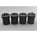 Kit Com 4 Difusor Saida Ar Painel Fiat Doblo 2013 Original