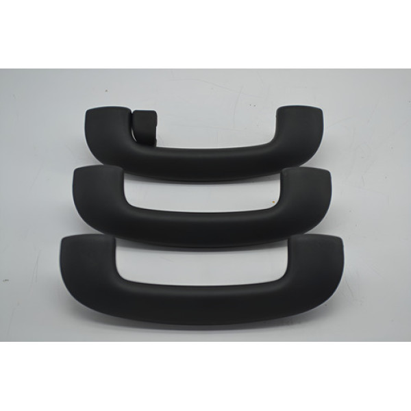 Kit 3 Puxador Alça Teto Pqp Kia Soul 2014 2015 Original Preto