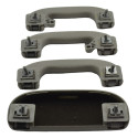 Kit 3 Puxador Alça Teto Pqp + Porta Oculos Cruze 2012 Origin Bege