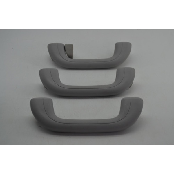 Kit Com 3 Puxador Alça Teto Pqp Hyundai I30 2010 Original
