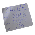 Apoio Encosto Braço Console Gm Cruze 2018 Original - Cinza-escuro