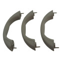 Kit 3 Puxador Alça Pqp Coluna Nissan Frontier 2017 Original