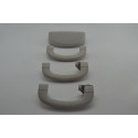 Kit Com 3 Pqp Alça Teto + Porta Oculos Punto 2013 Linea Orig