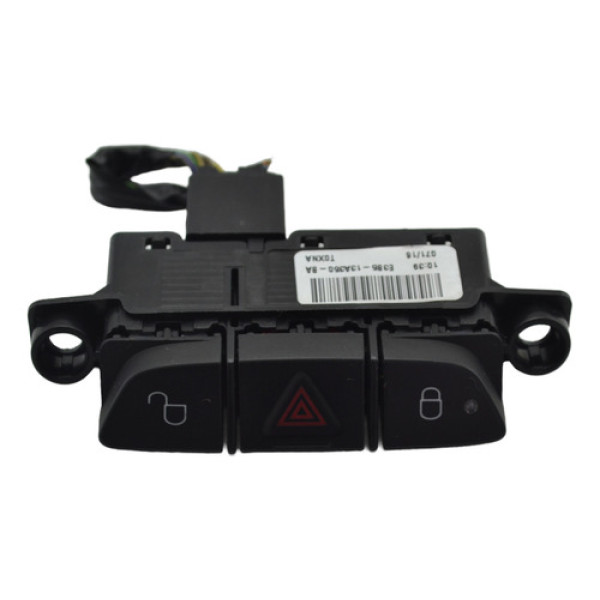 Botão Pisca Alerta Destrava Trava Painel Ka 2017 Original Preto