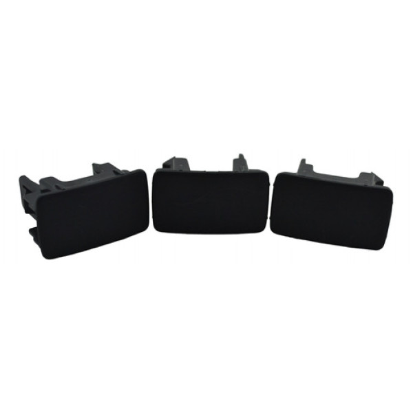 Kit 3 Botão Cego Falso Painel Honda Fit 2010 Original