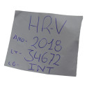 Kit 3 Botão Falso Cego Painel Hrv Hr-v 2018 Original Preto
