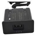 Entrada Conector Usb Console Chery Tiggo 8 Pro 2023 Original Preto